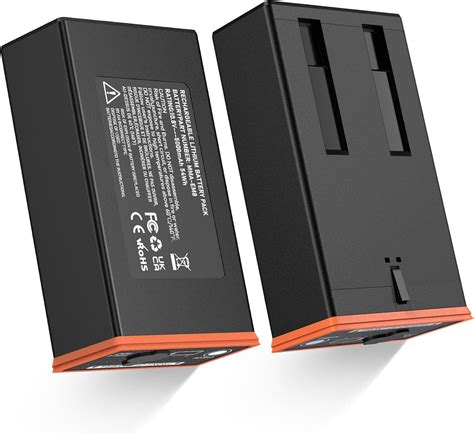 Amazon.com: Power Mag Rechargeable Lithium Battery Pack - 2 Pack ...