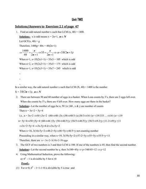 Maths Freshman Course Unit 2 的图像结果
