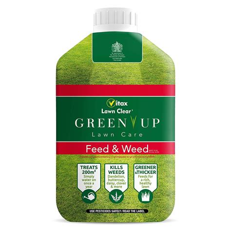 2X1L Green Up Liquid Lawn Feed and Weed : Amazon.co.uk: Garden