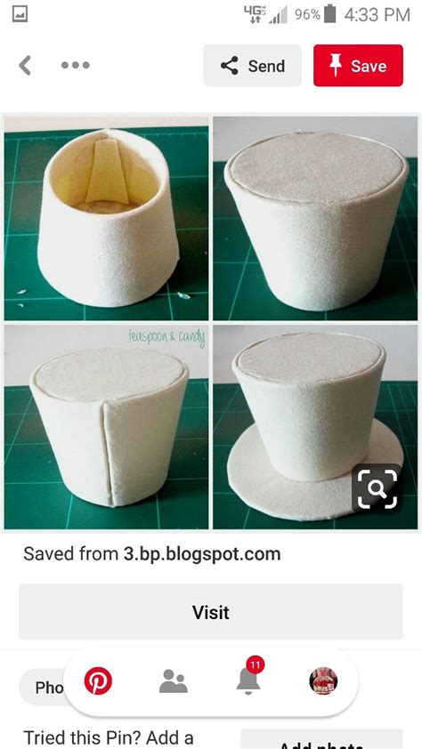 Image result for Top Hat Pattern Template