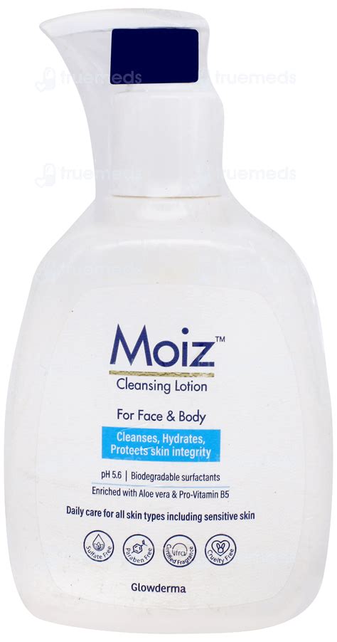 Moiz Cleansing Lotion 200 Ml - Uses, Side Effects, Dosage, Price | Truemeds