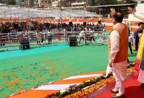 Hon'ble BJP National President Shri J.P. Nadda while addressing a ...