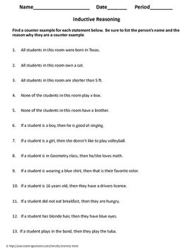 Image result for Inductive Reasoning Geometry