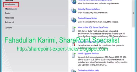 Image result for Installation SQL for SharePoint