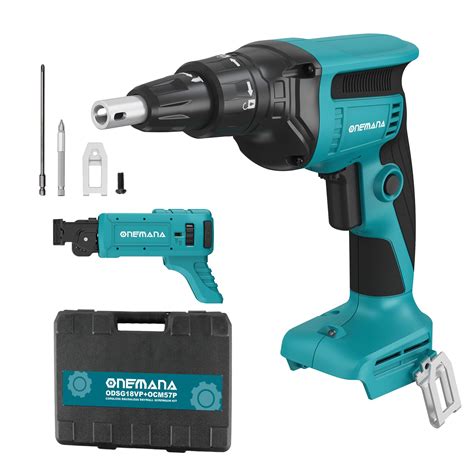 ONEMANA 2 in 1 Brushless Drywall Screw Gun, Auto Feed Drywall ...