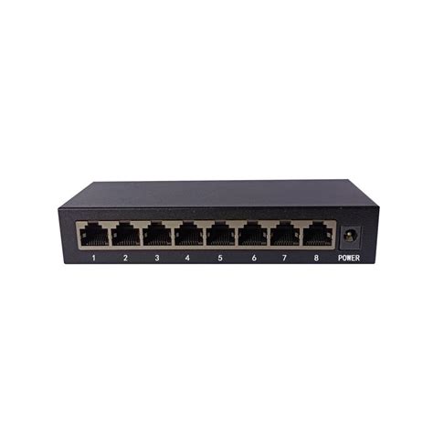 8 Ports Gigabit ethernet switch with Metal Casing – Match Digisol
