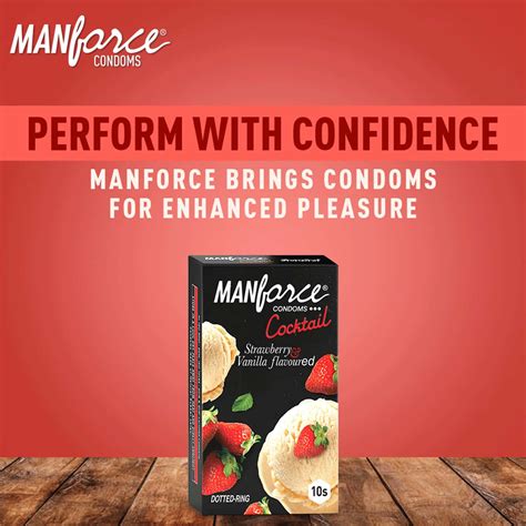 Buy MANFORCE COCKTAIL STRAWBERRY & VANILLA FLAV CONDOM 10'S Online ...