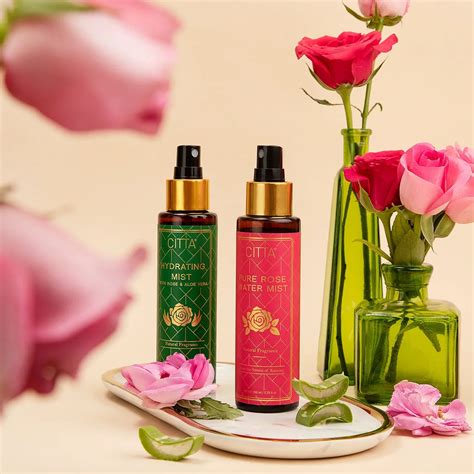 Pure Rose Water Mist Spray | Hydrating Mist with Rose & Aloe Vera - CITTA