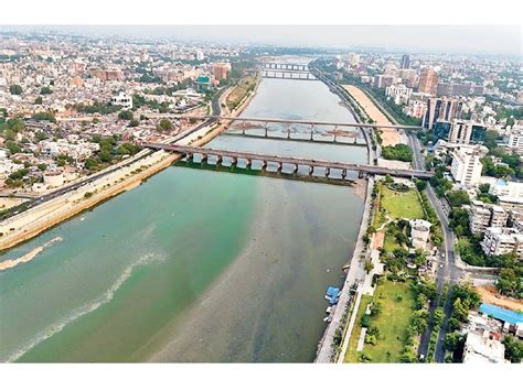 Water released into Sabarmati river