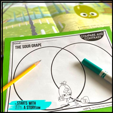 The Sour Grape Book Activities