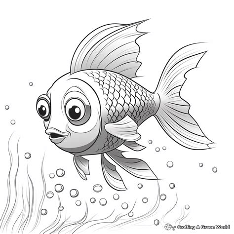 Rainbow Fish Coloring Pages - Free & Printable!
