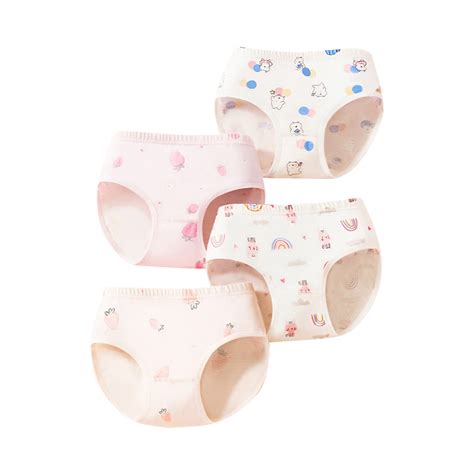 GBSYEWXS Cute Girls Underwear Kids Short Pants Cartoon Briefs ...
