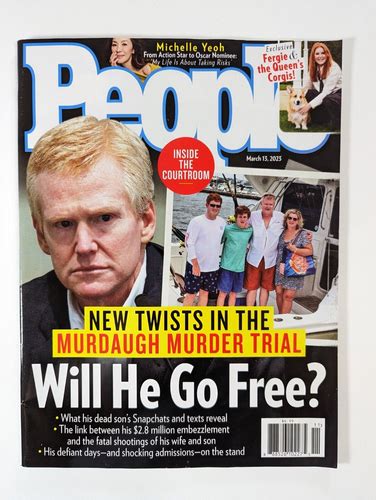 People Magazine - New Twists in the Murdaugh Murder | Ubuy India