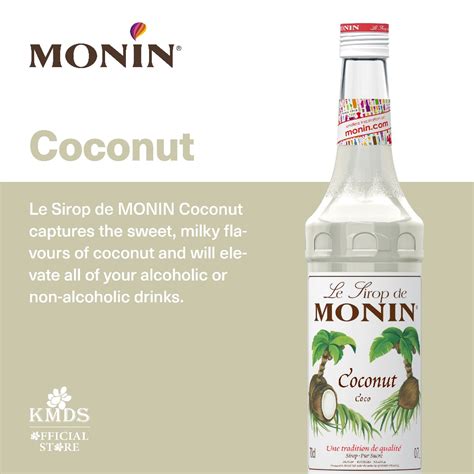 Jual MONIN Coconut syrup 70 CL 700 ML | Shopee Indonesia