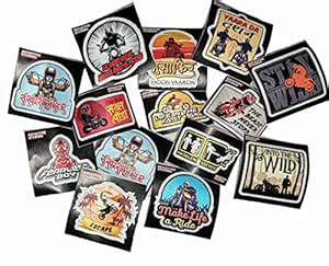 GRAPHIX DESIGN Reflective Radium Cut Out Stickers Decals 15 Pack Random ...