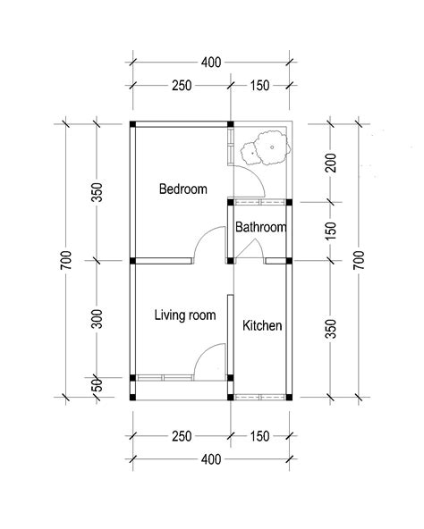 Small House Design 4x7 Meter 56sqm Bedrooms SamHousePlans, 52% OFF