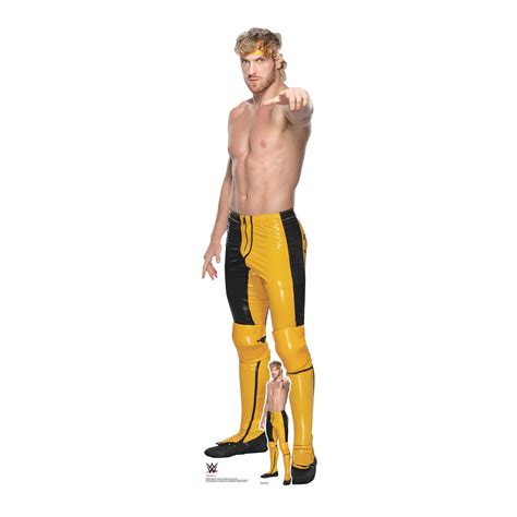 Buy SC4148 Logan Paul WWE Lifesize Cardboard Cutout With Mini SC4162 ...