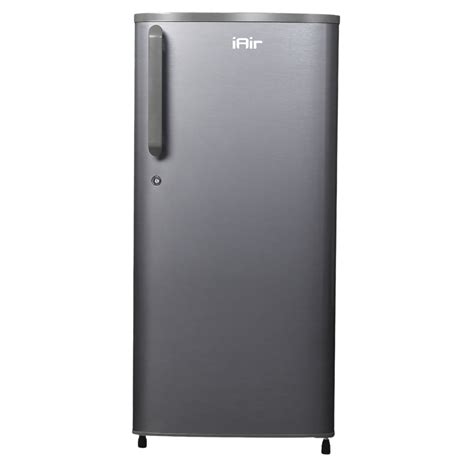 iAir R9 215L 2 Star Refrigerator – Silver, Toughened Glass Shelves, LE ...