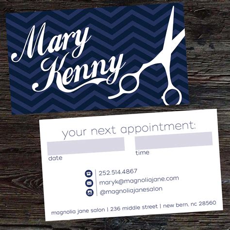 Hair Stylist Business Cards 的图像结果