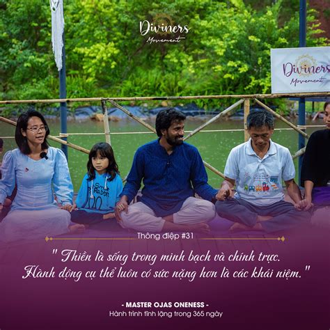 Ngày 31 – Thông điệp từ Master Oneness trong hành trình 365 ngày tĩnh ...