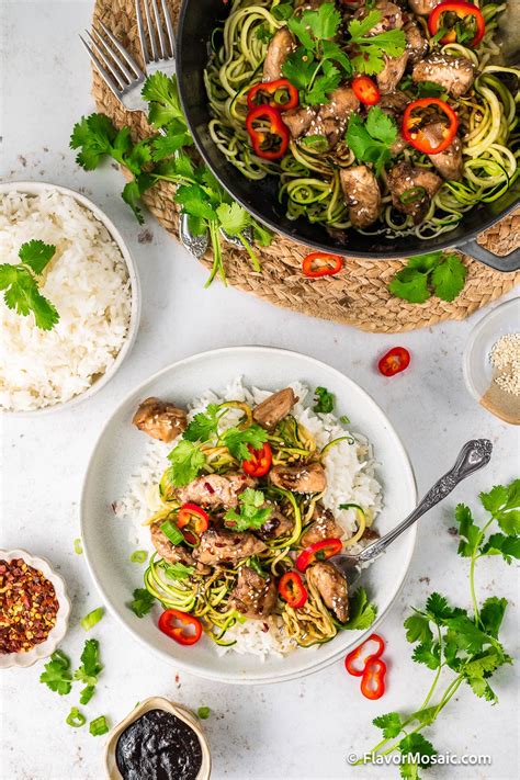 Chicken Zucchini Stir Fry (Easy Recipe) - Flavor Mosaic