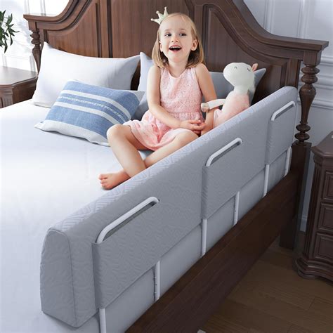Amazon.com: FigTime Bed Bumper for Toddlers, Foam Bed Rail for Toddlers, Toddler Bed Rail Bumper ...
