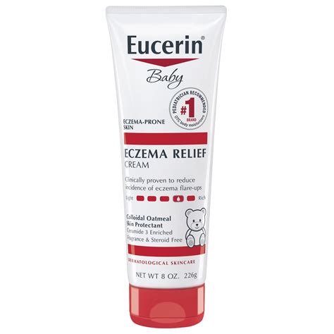 Eucerin Baby Eczema Relief Body Cream, Fragrance Free Baby Eczema Cream ...