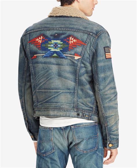 Polo Ralph Lauren Men's Fleece-lined Denim Jacket in Blue for Men - Lyst