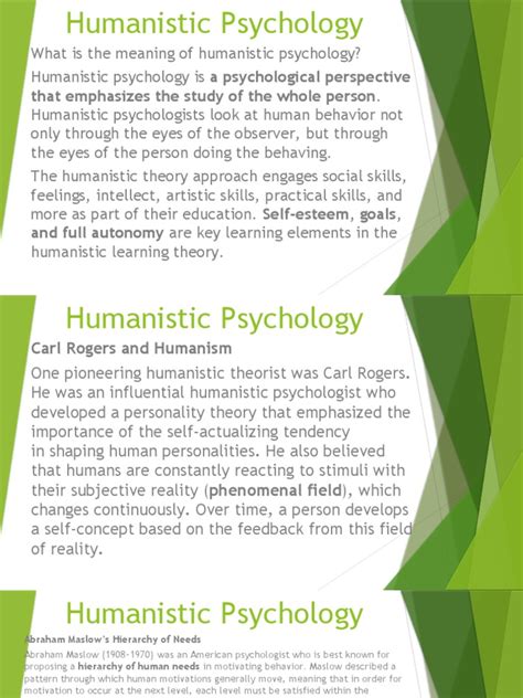 Image result for Humanistic Model