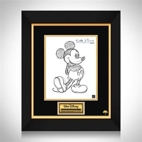Mickey Mouse Autograph