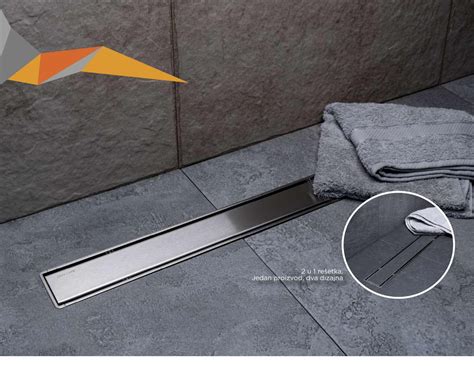 Tuš kanalica Peštan CONFLUO PRIMO 650mm COMPACT LINE