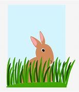 Image result for Bunny Eating Grass Drawing