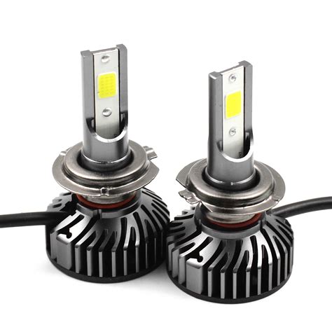 H7 H1 Combo LED Headlight Globes Bulb Bright For 2006-2011 Honda Civic ...