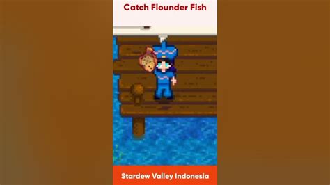 Catch Flounder Fish In Stardew Valley - YouTube