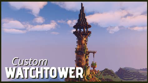 Watchtower Castle Build Minecraft 的图像结果