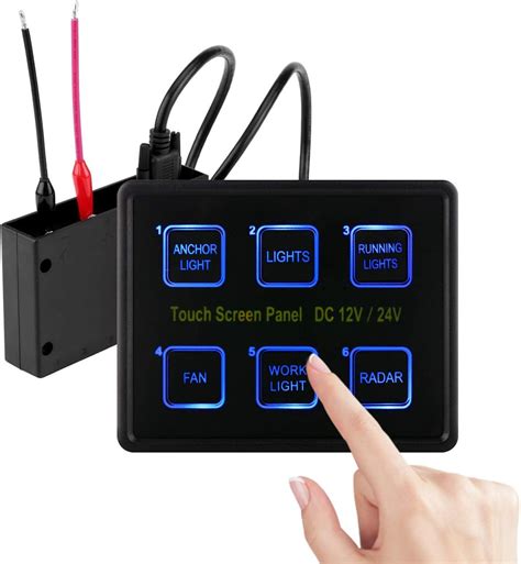 Auxbeam 6 Gang Switch Panel Car LED On-Off Control | Ubuy India