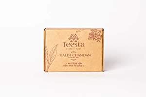Buy Teesta Haldi Chandan bathing Bar (Soap) 100 gm | Real ingredients ...