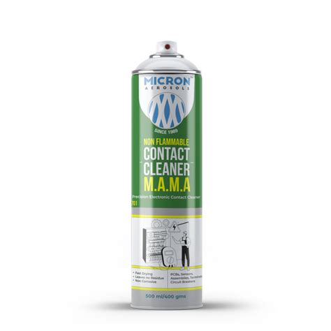 3211 Non Flammable Contact Cleaner | M.A.M.A | 500ml – Micron Aerosols™