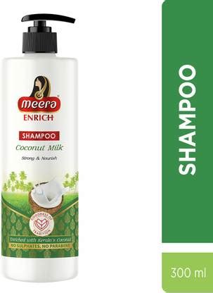 Meera Enrich Shampoo For Strong & Nourish Hair,With Kerala's Coconut ...