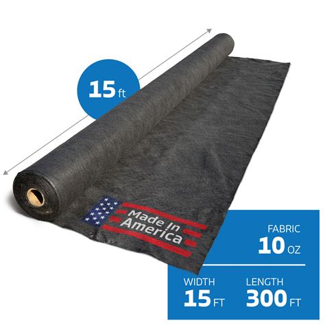 10 oz Non-Woven Geotextile Fabric - Made in the USA – Sandbaggy