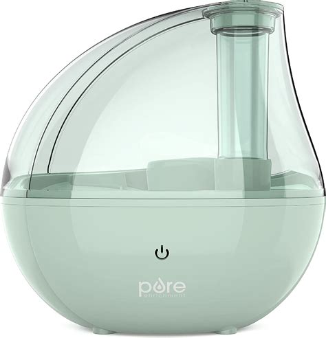 PureBaby Ultrasonic Cool Mist Humidifier & Soft Glow Night Light, Whisper-Quiet and Ideal for ...