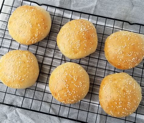 how to make burger buns at home