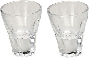 AFAST (Pack of 2) E_Glass-DD2 Glass Set Shot Glass Price in India - Buy ...