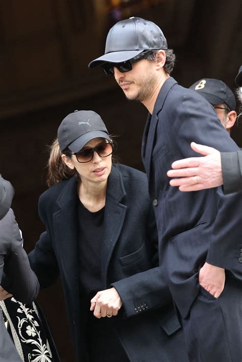 Photo : Maïwenn et Luka, collaborateur de Jean-Yves Le Fur - Obsèques ...