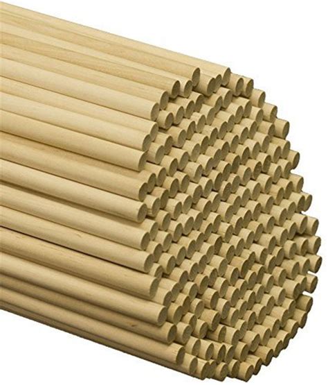 Buy Woodpeckers Wooden Dowel Rods - 3/8" X 12" Unfinished Hardwood ...