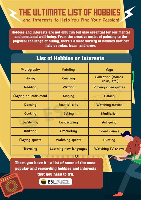 Hobbies 的图像结果
