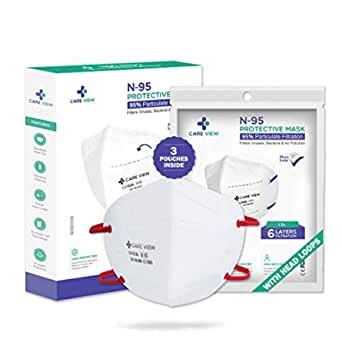 Careview N95 Non-Woven Fabric Reusable N-95 Model CV1221H Head Loop ...