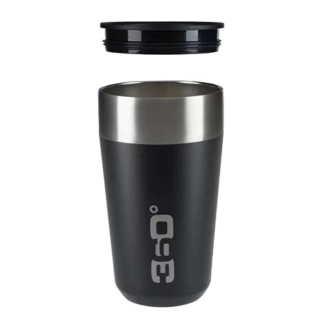360° Vacuum Insulated Stainless Travel Mug - 355ml - Black ...