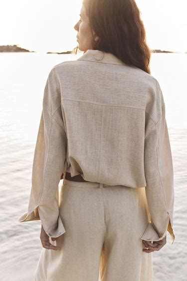 Women´s Linen Shirts | ZARA India