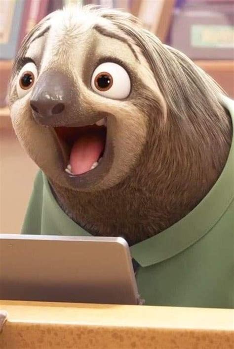 Image result for Sloth Out Zootopia